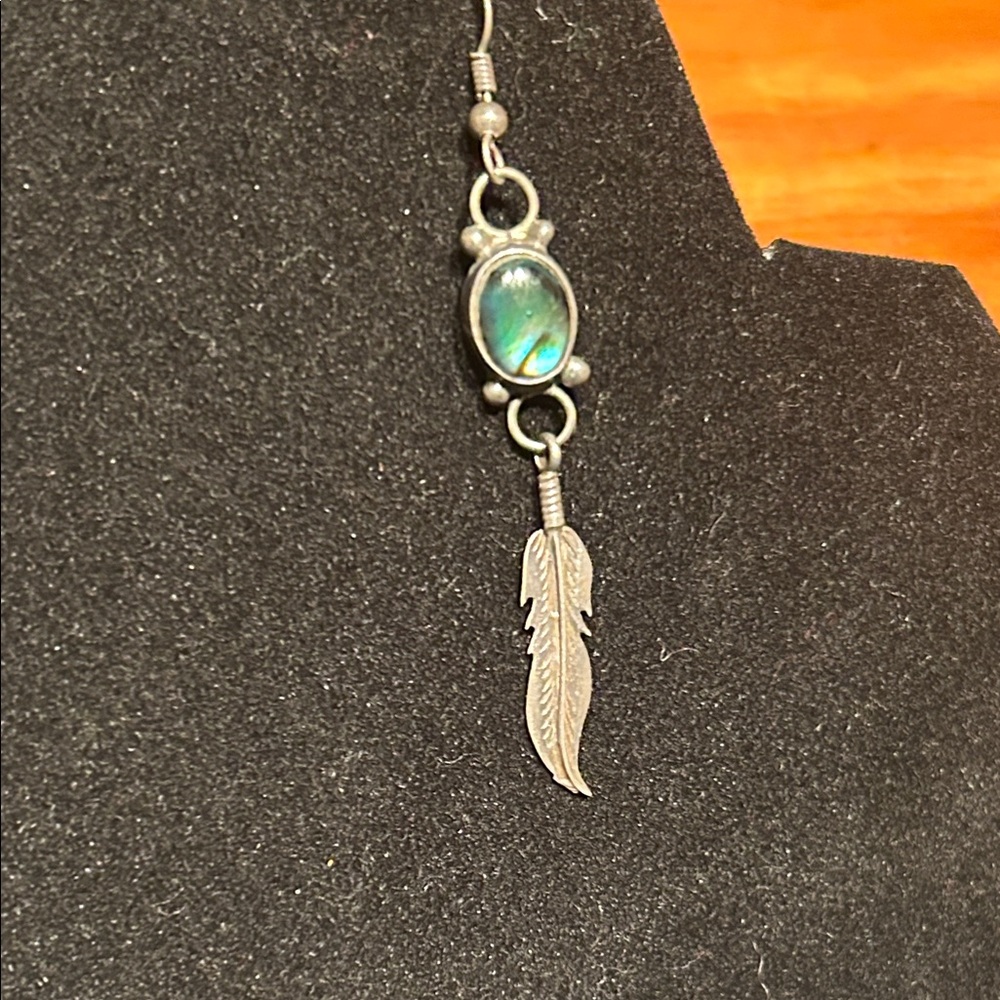 Native American Silver Earrings - image 7